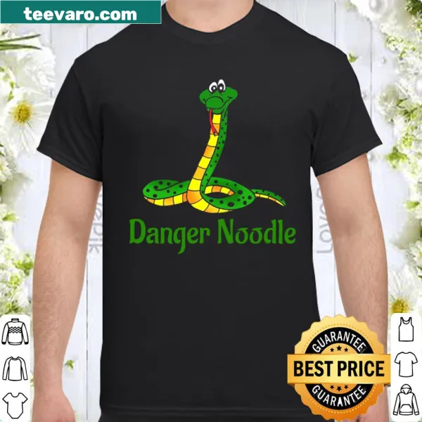 Cartoon snake labeled 'Danger Noodle' for herpetologists