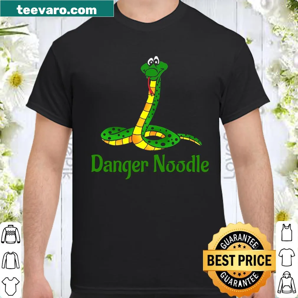Cartoon snake labeled 'Danger Noodle' for herpetologists