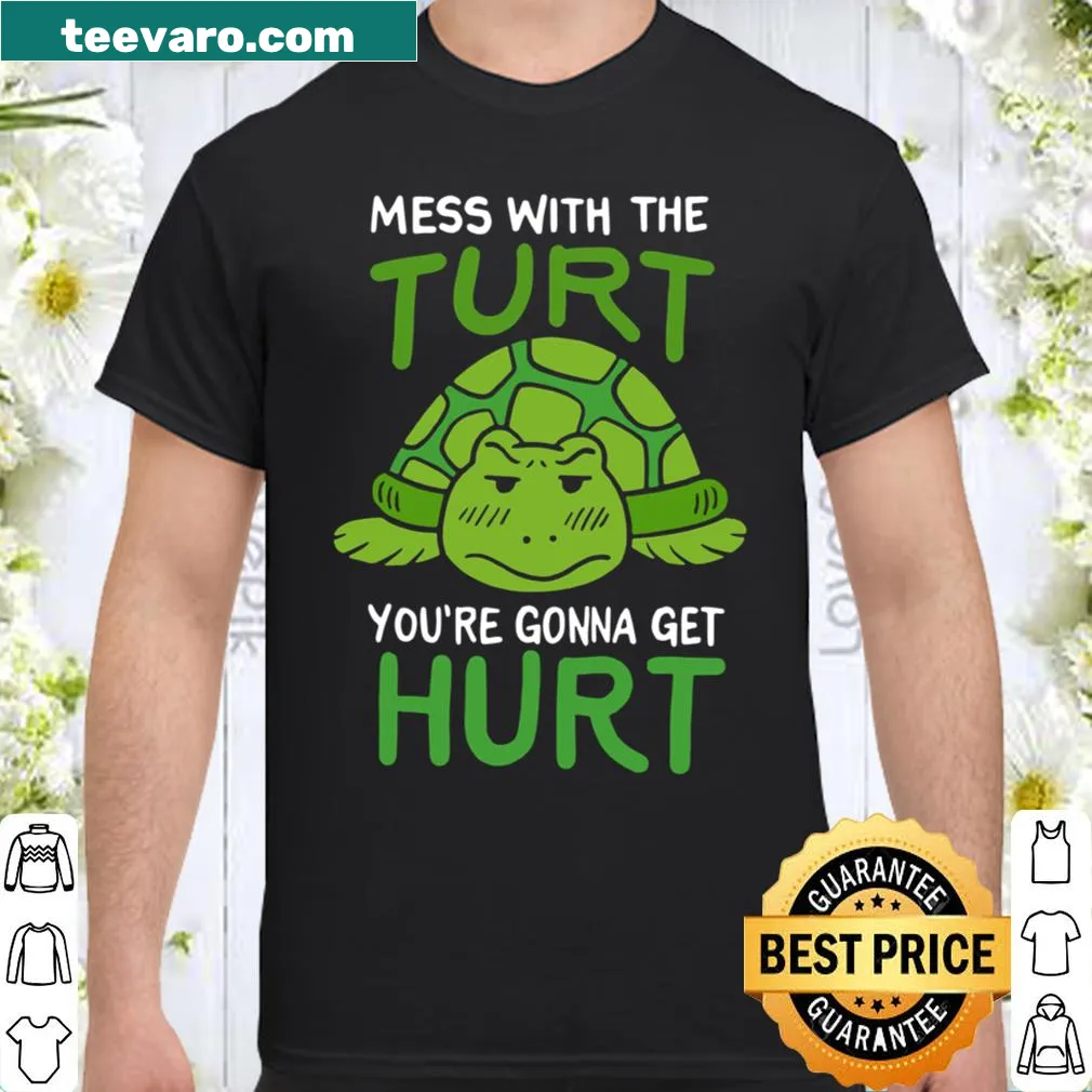 Cute tortoise graphic shirt with a whimsical design