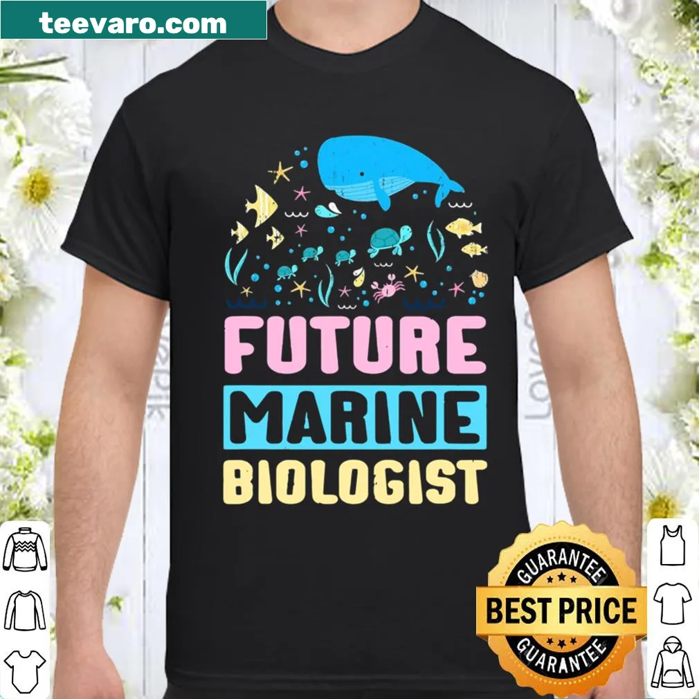 Inspirational shirt for future marine biologists