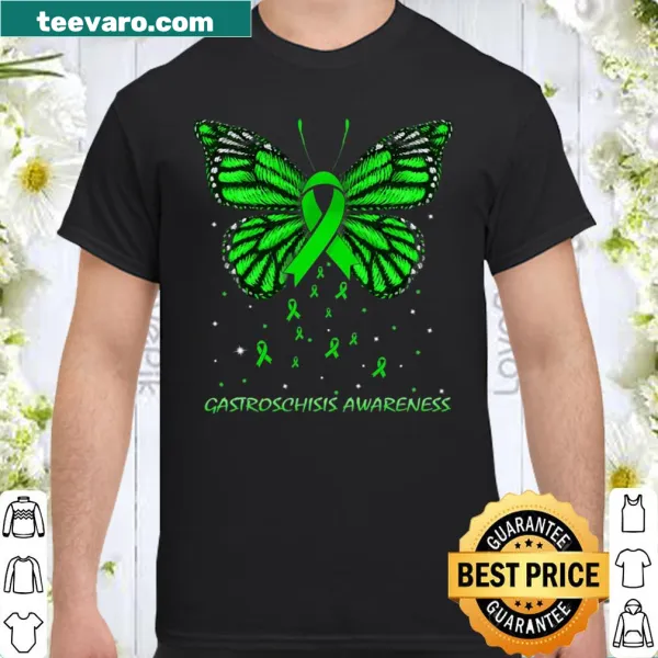 Butterfly graphic promoting gastroschisis awareness