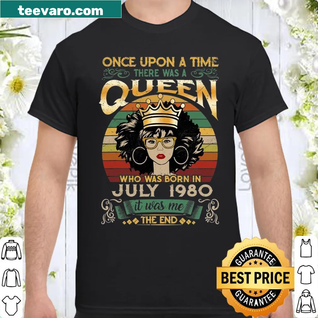 Birthday shirt for a queen celebrating 41st birthday