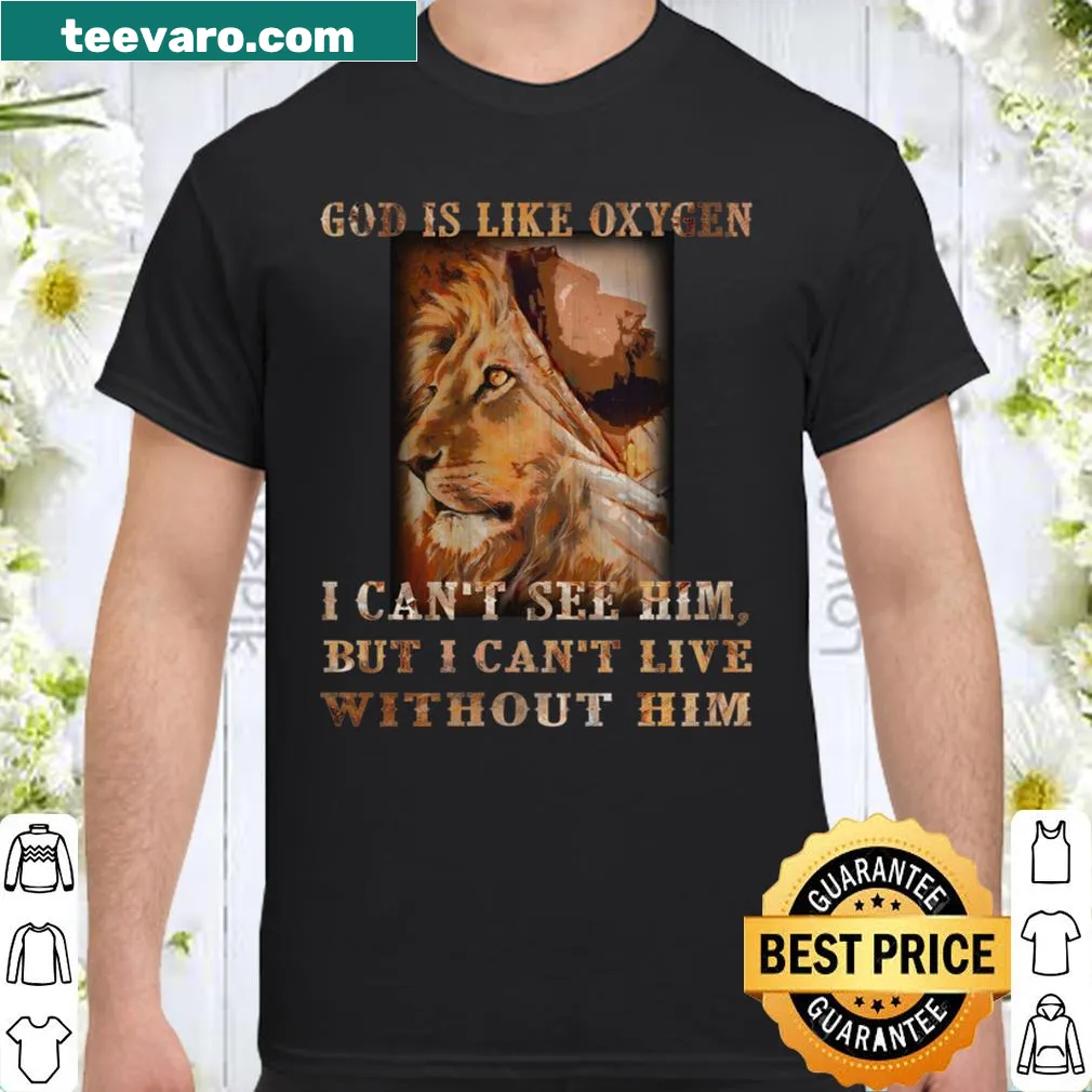 Inspirational faith-themed t-shirt about God and faith