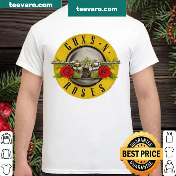 Guns N Roses t-shirt with a bold bullet graphic