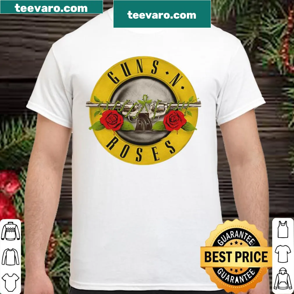 Guns N Roses t-shirt with a bold bullet graphic