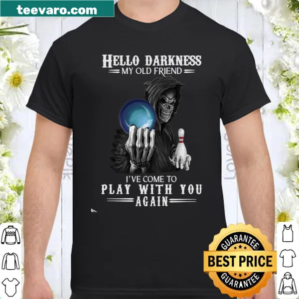 Sentimental shirt referencing a classic song about darkness and friendship.