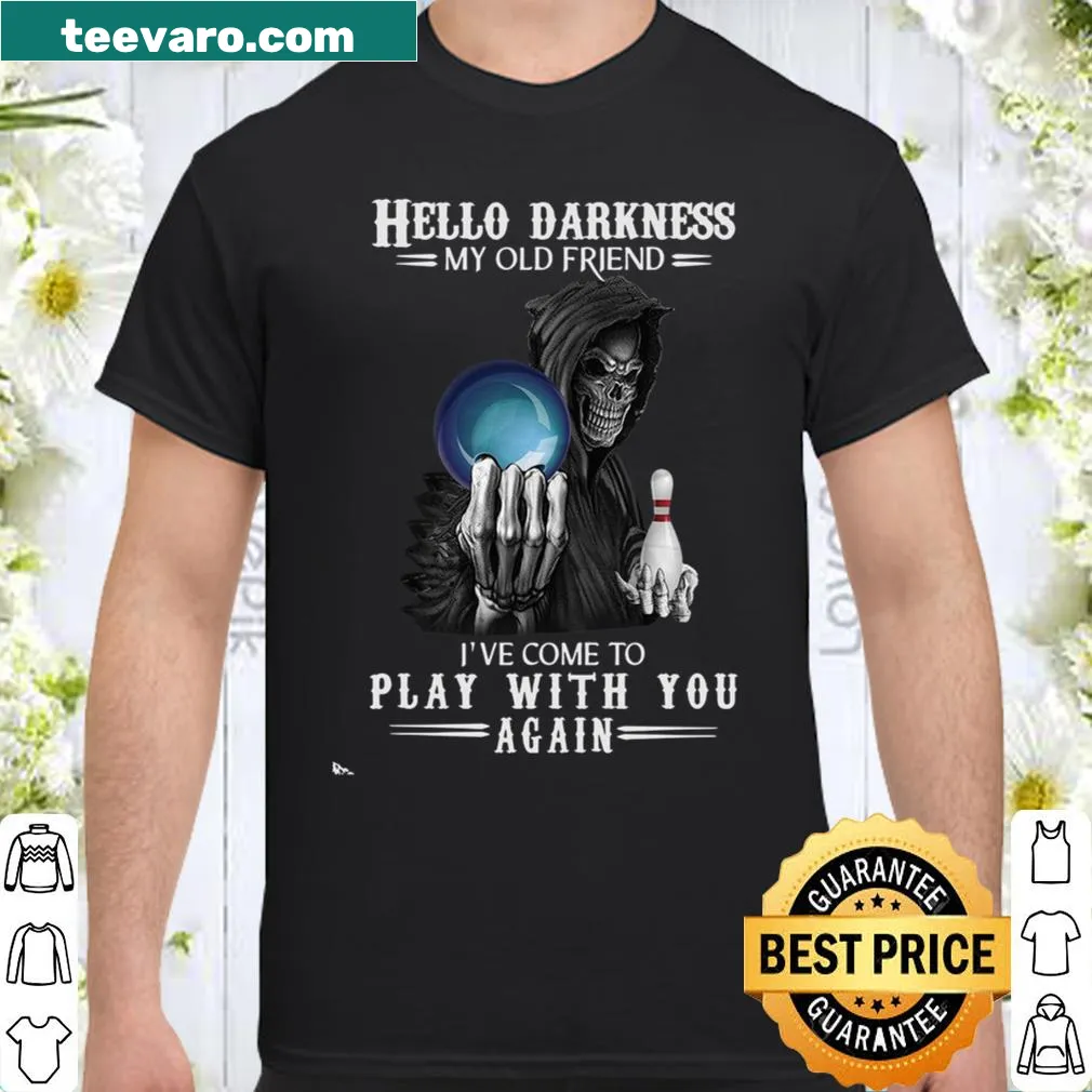 Sentimental shirt referencing a classic song about darkness and friendship.
