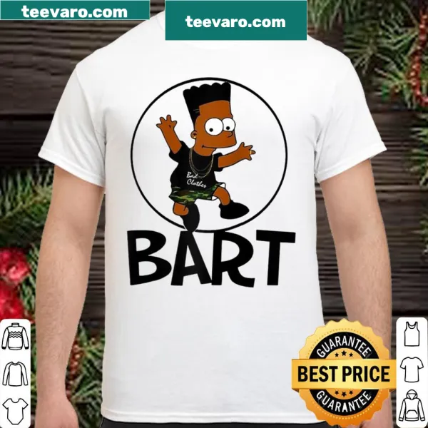 Hip Hop Bart graphic raglan baseball tee