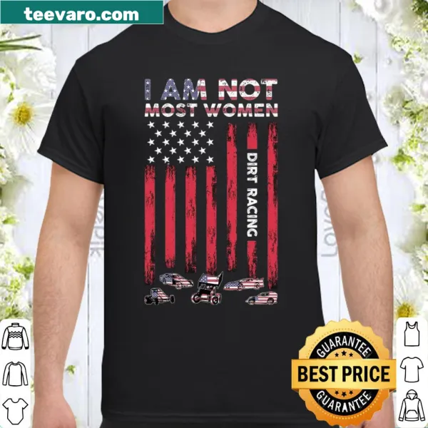 Bold shirt for women with the phrase about dirt racing