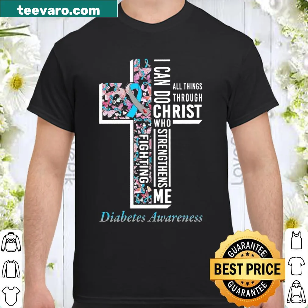 Inspirational faith shirt with a biblical quote