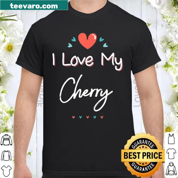 Cute Mother's Day shirt with hand-lettered text about love for mom