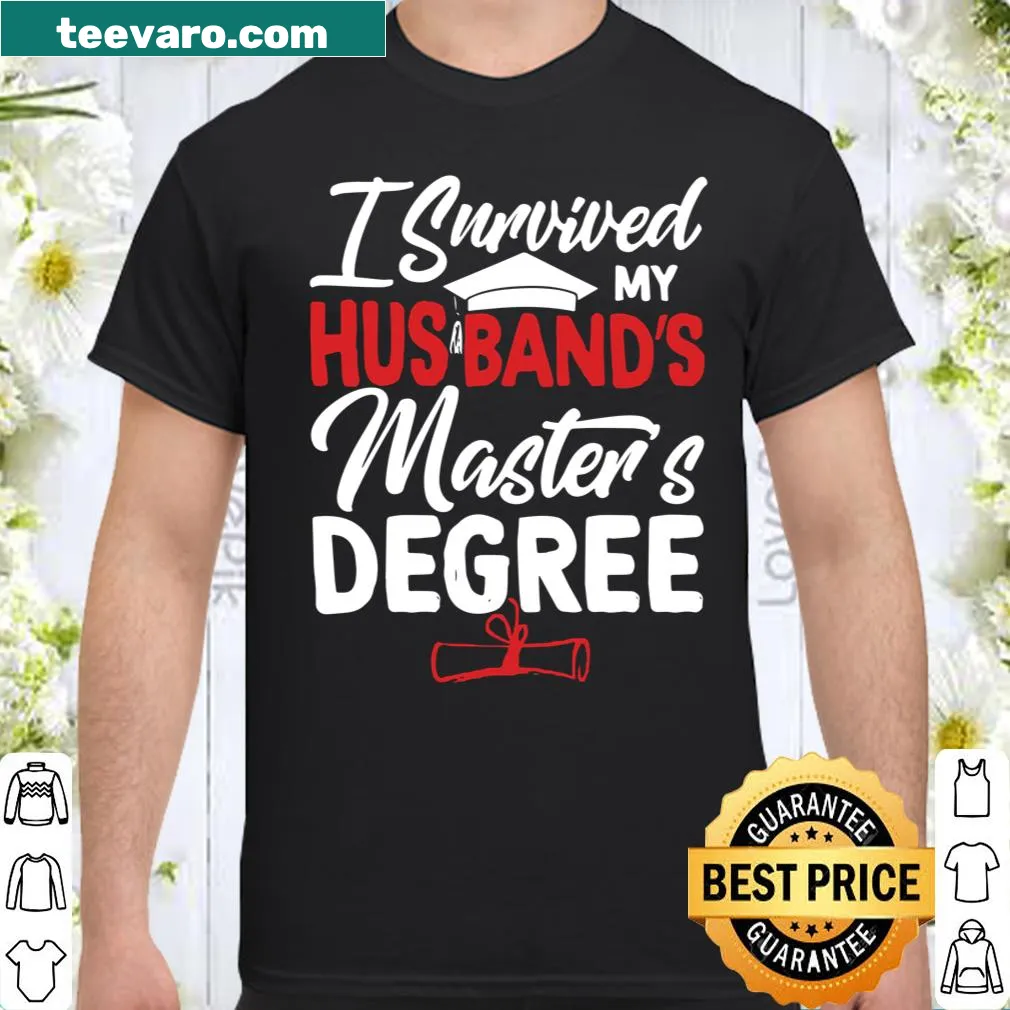 Graduation shirt featuring square academic cap and motivational text