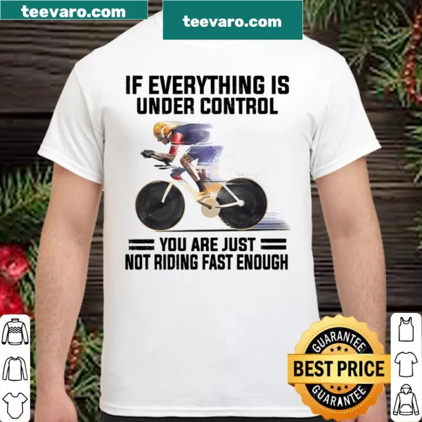 Edgy shirt with a bold riding statement