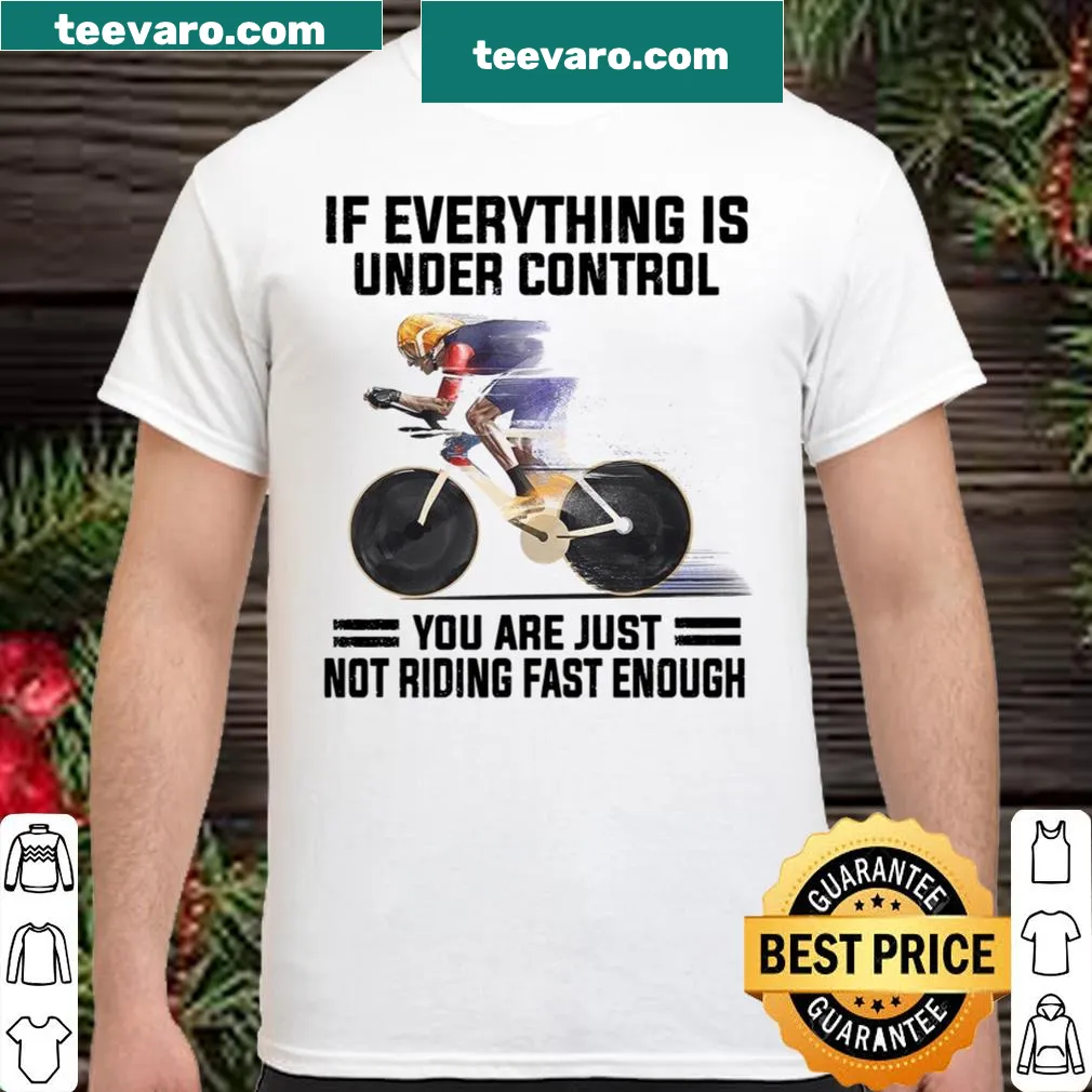 Edgy shirt with a bold riding statement