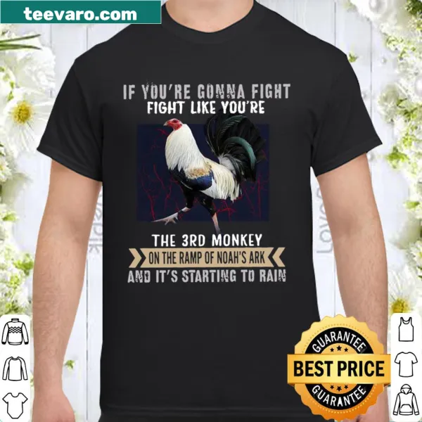 Humorous shirt with a quirky Noah's Ark reference