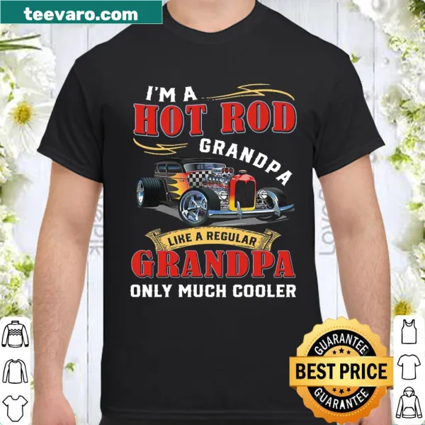 Lighthearted shirt for grandpas with humorous text