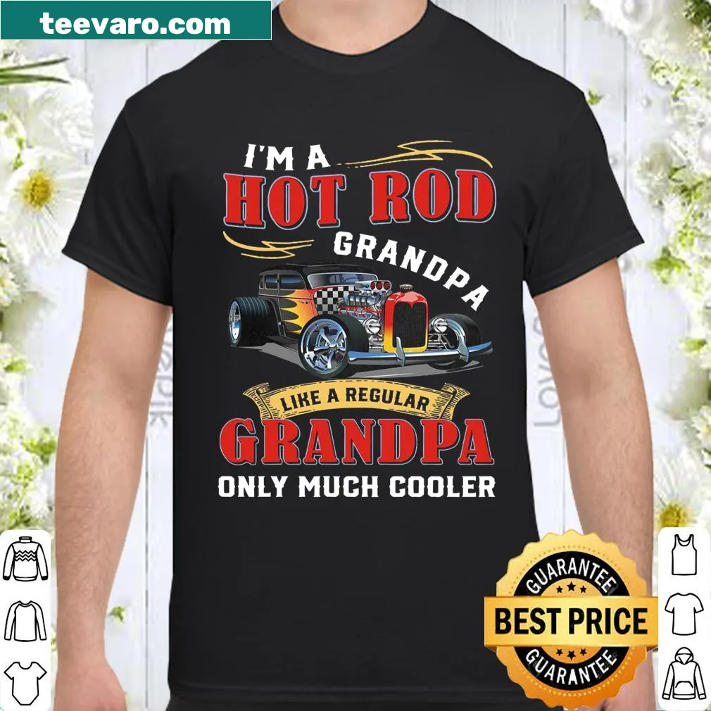 Lighthearted shirt for grandpas with humorous text