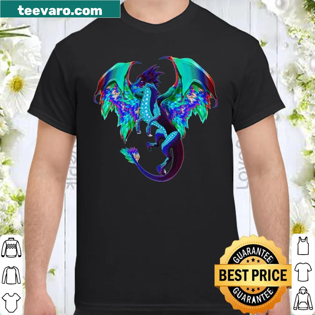 Kids shirt with a dragon graphic encouraging imagination