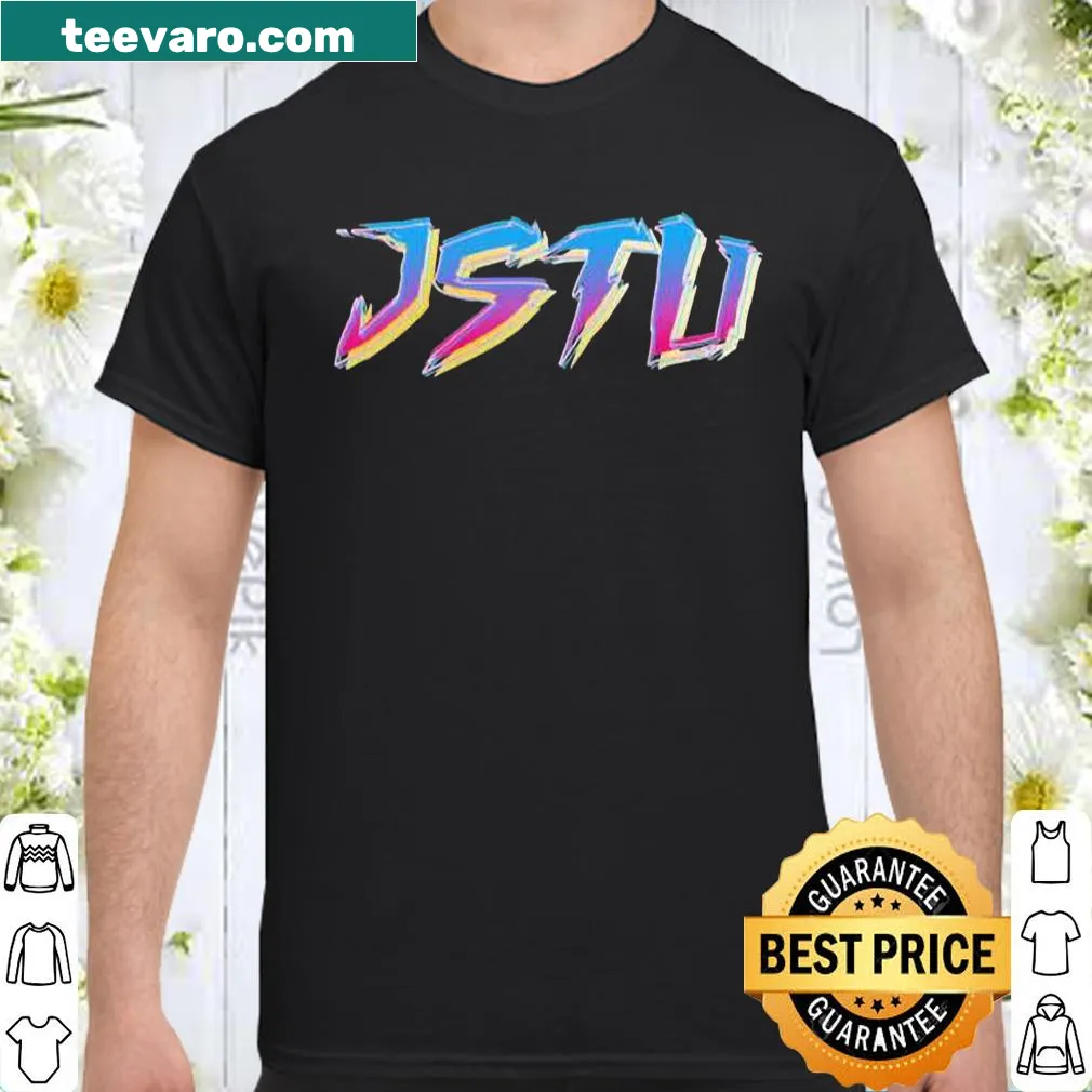 Graffiti-inspired shirt featuring urban art typography