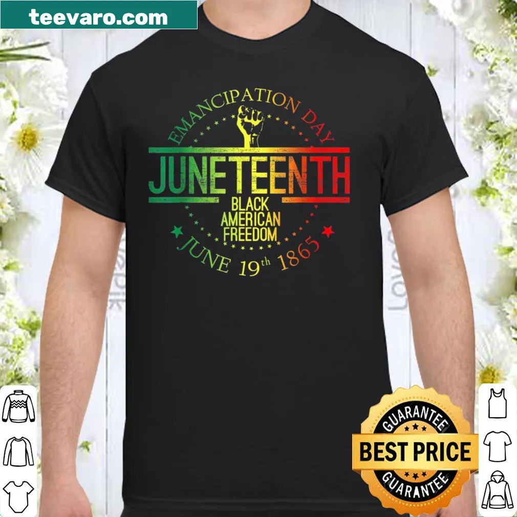 Juneteenth shirt with powerful civil rights message