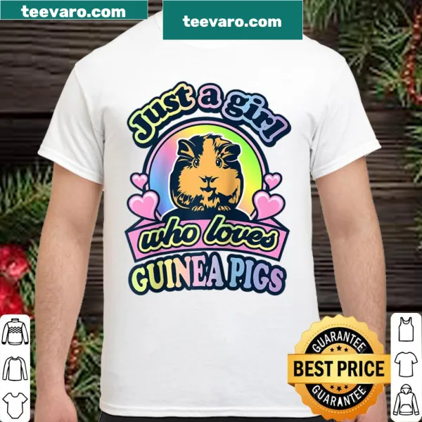 Sweet shirt for girls who love guinea pigs.