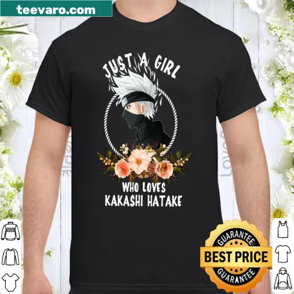 Cartoon shirt for fans featuring Kakashi Hatake