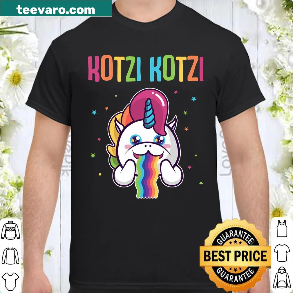 Party-themed shirt with slogan and playful design