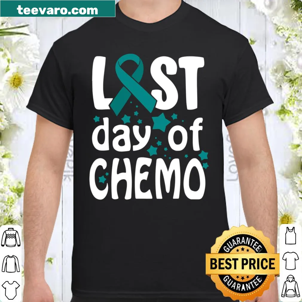 Shirt celebrating the last day of chemotherapy with a meaningful design
