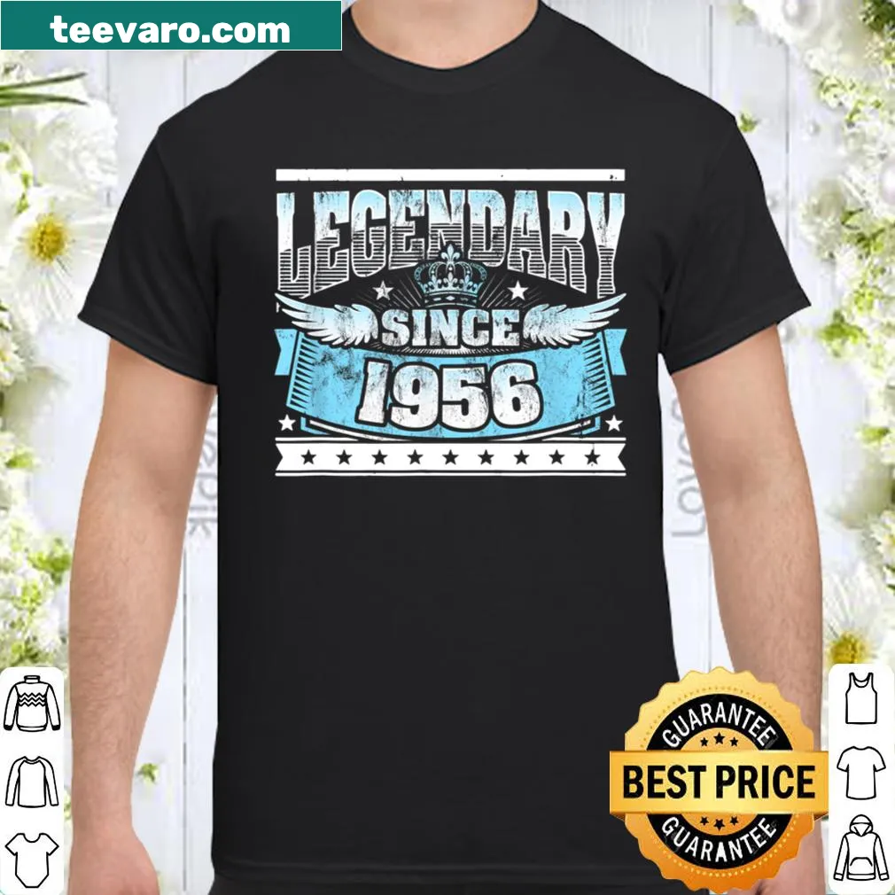 Vintage shirt celebrating 65th birthday with nostalgic illustration