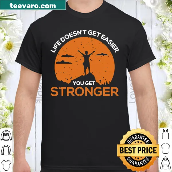 Inspirational motivational shirt with strength theme