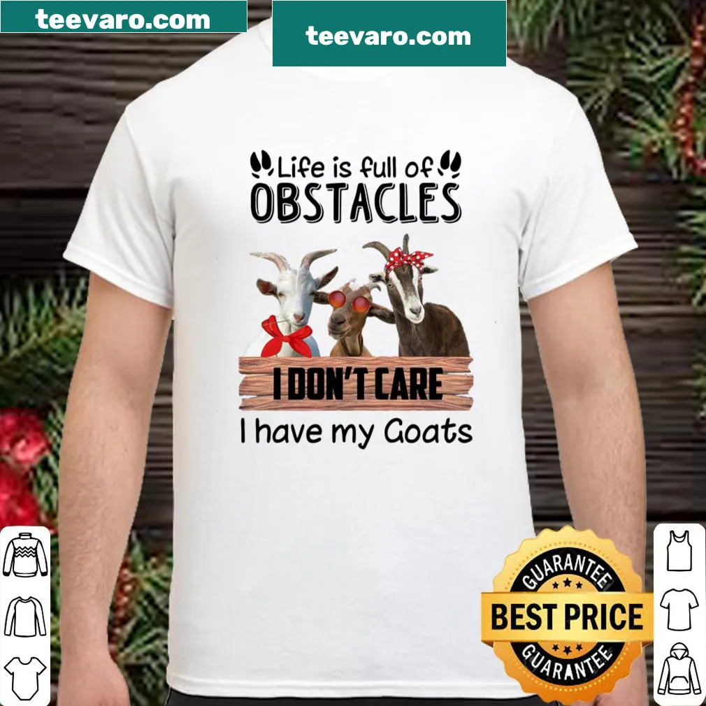 Inspirational t-shirt celebrating resilience with a goat theme