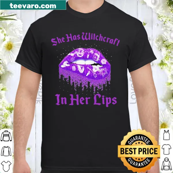 Witty shirt featuring humorous text about witchcraft