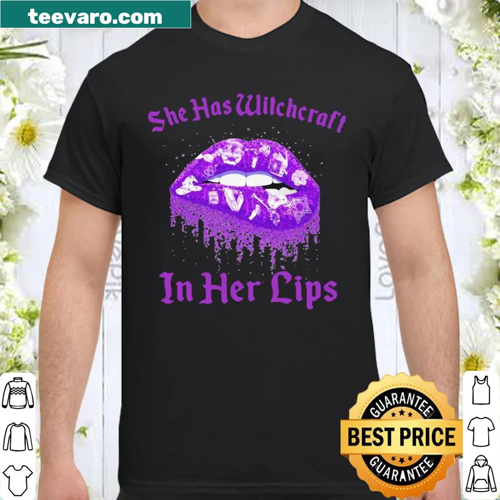 Witty shirt featuring humorous text about witchcraft