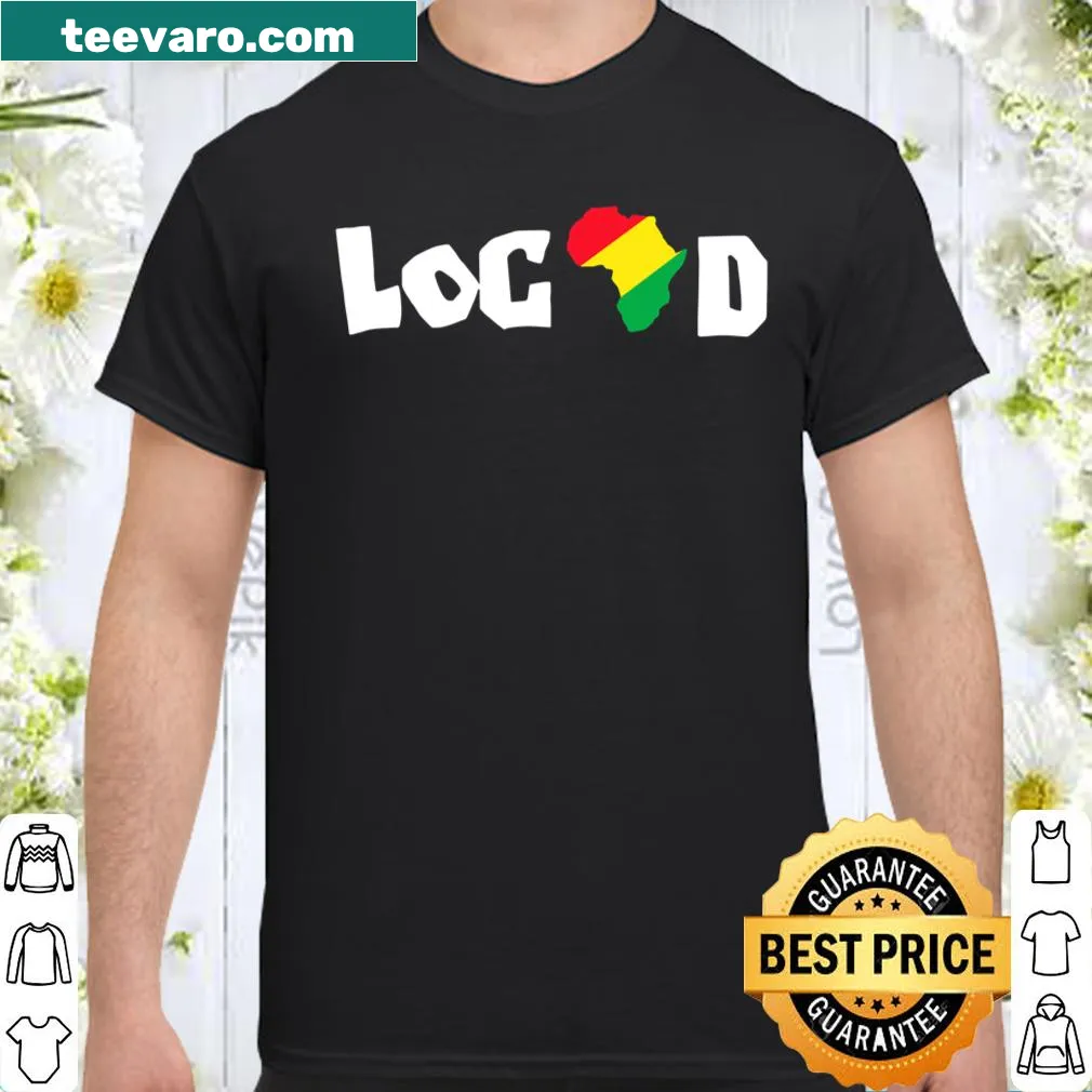 Shirt featuring natural hair design celebrating locs
