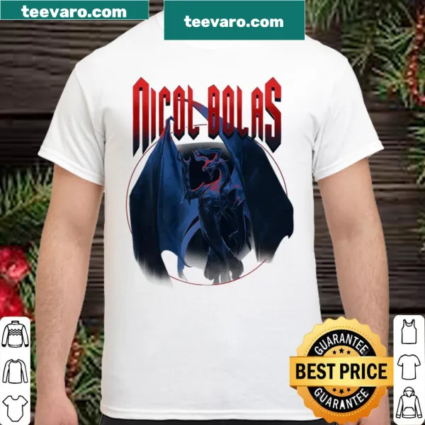 Nicol Bolas Magic The Gathering shirt featuring an intricate dragon design.