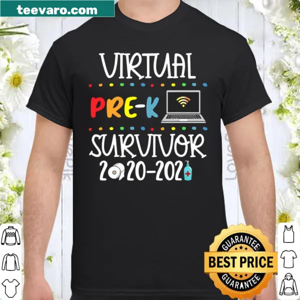 Last Day Of School shirt for virtual pre-k graduates