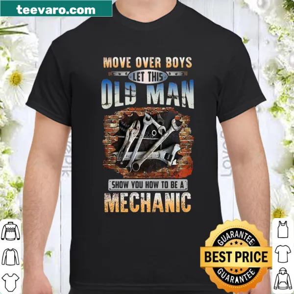 Humorous shirt declaring mechanic expertise with a playful tone
