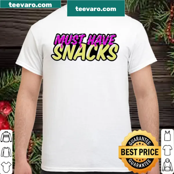 Funny t-shirt featuring a humorous snack-themed slogan