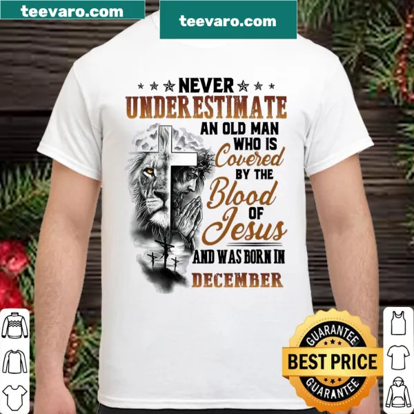 Inspirational shirt featuring strong faith message