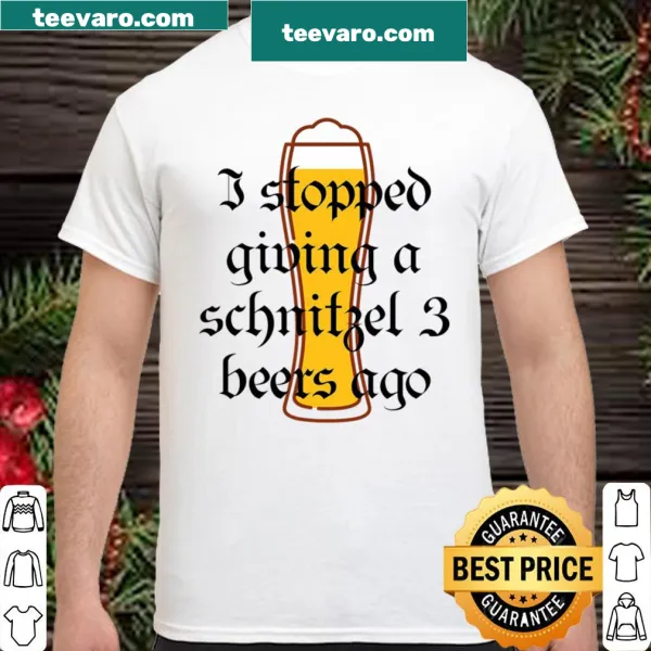 Playful Octoberfest themed shirt for beer drinkers