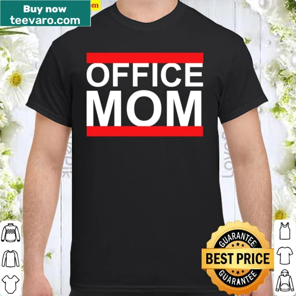 Fun typography shirt celebrating working mothers with the text 'Award For The Mother At Work'.
