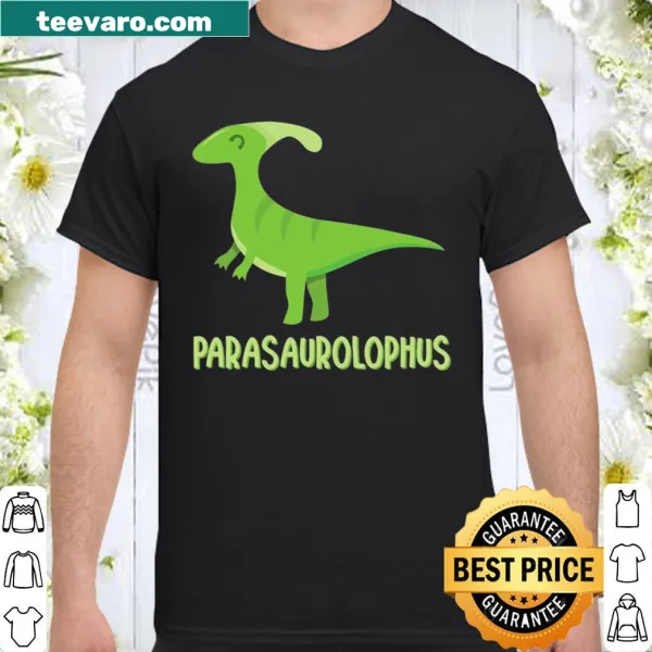 Cute dinosaur shirt featuring Parasaurolophus graphic