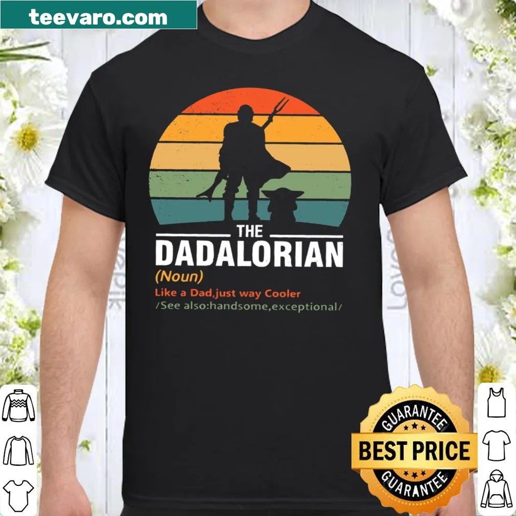 'Dadalorian' shirt with a playful definition for dads
