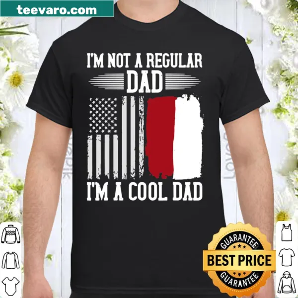 Polish American flag shirt celebrating heritage