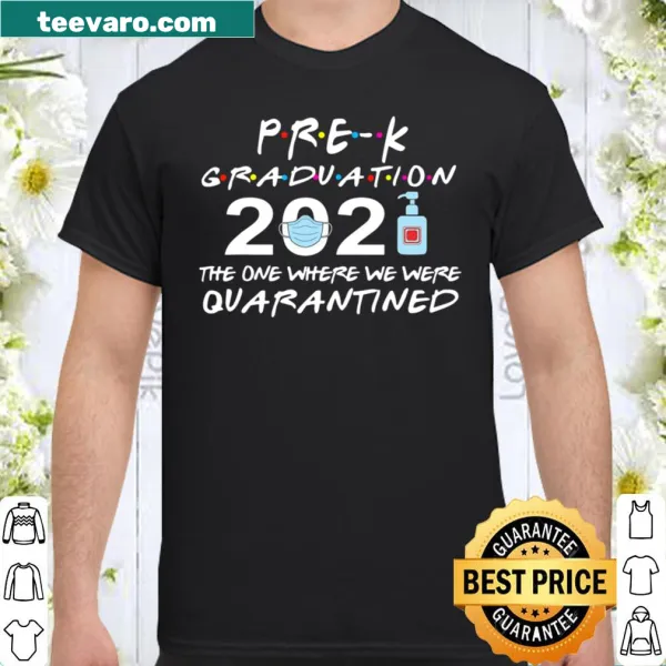 Shirt celebrating Pre-K graduation for quarantined kids