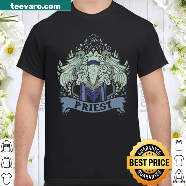 Simple typography shirt honoring the priesthood