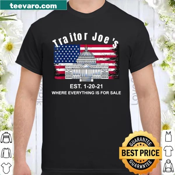 Patriotic shirt with humorous text about current events