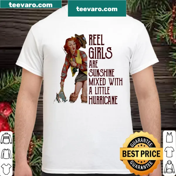 Playful typography shirt celebrating strong women