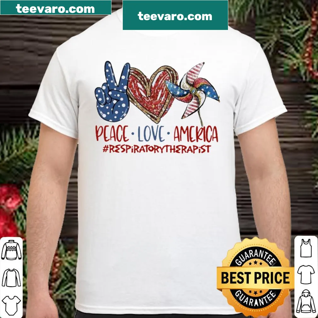 Funny patriotic shirt for respiratory therapists on Independence Day