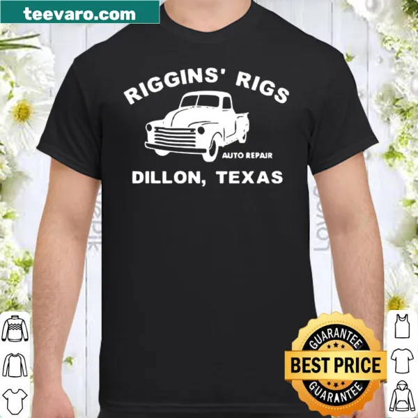 Graphic tee featuring 'Riggins' Rigs' text for Friday Night Lights fans